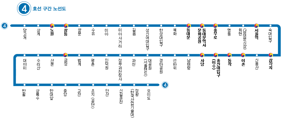 ソウル地下鉄路線図と主要エリアの駅を徹底チェック 36