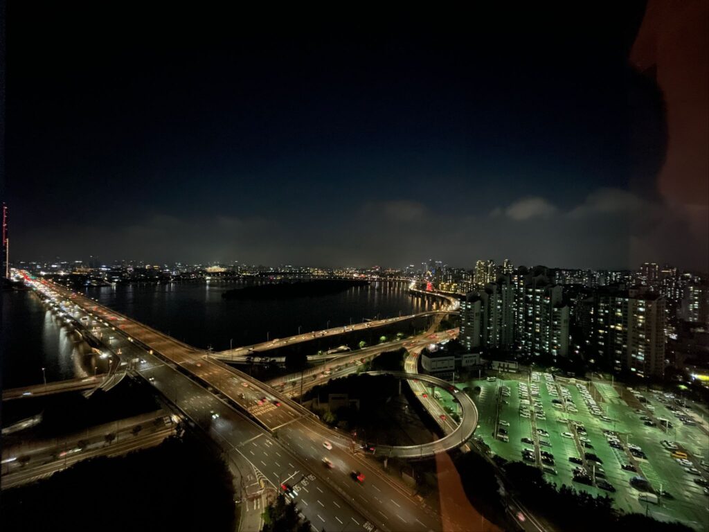 漢江 絶景 ホテル