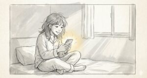 【日韓カップル】彼氏からの「止まらないカカオトーク」は束縛ではなかった 12