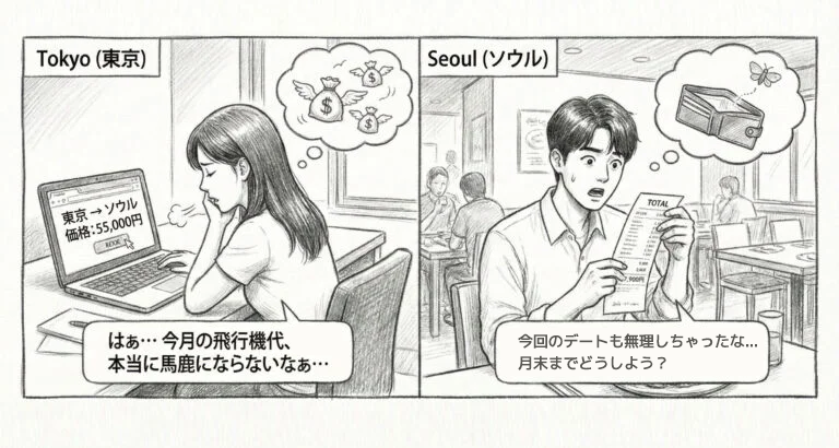 【日韓カップルの現実】彼氏とのデート代、誰が払う？ 14