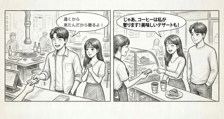 【日韓カップルの現実】彼氏とのデート代、誰が払う？ 15