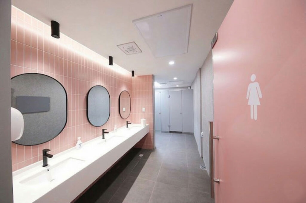 韓国の公衆トイレ画像