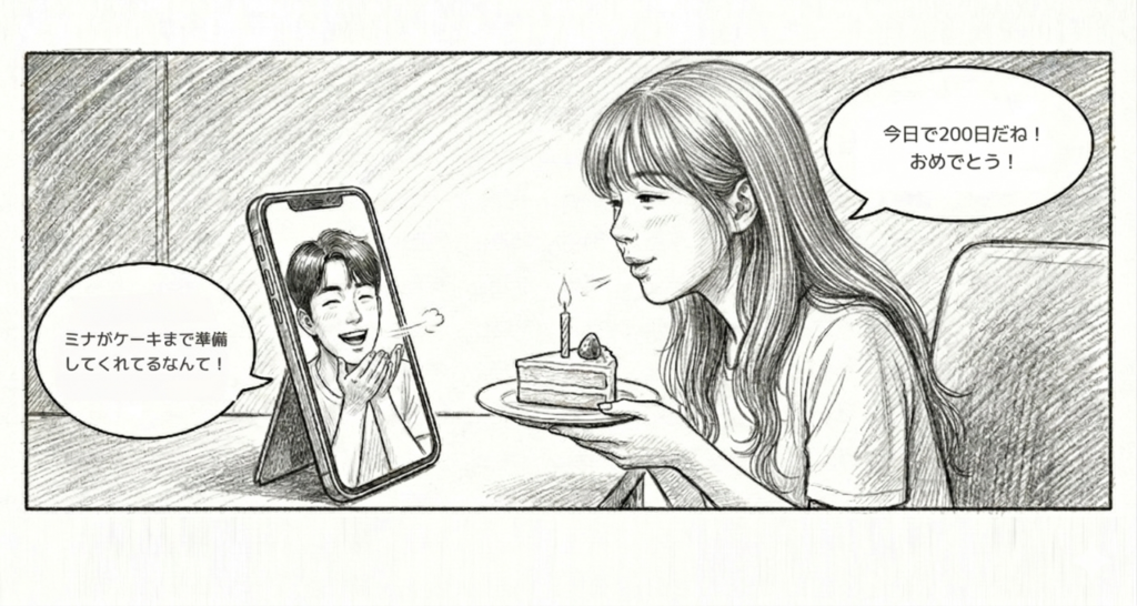 覚えてるのは面倒だが、それでも記念日はいい