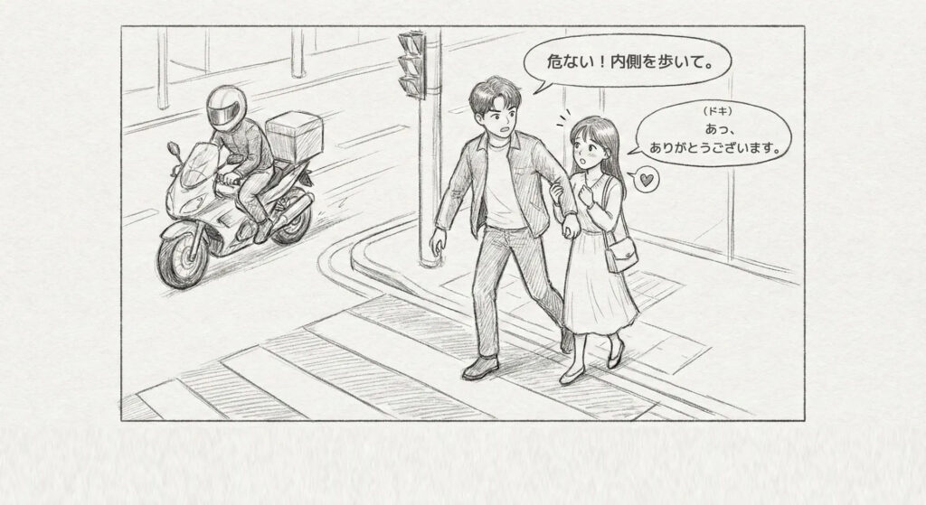 【日韓カップル】韓国人彼氏 レディーファーストが凄すぎる?日本人女性が感動した3つの神対応(第5話) - 미나로그 5화 02 일본어 【日韓カップル】韓国人彼氏 レディーファーストが凄すぎる?日本人女性が感動した3つの神対応(第5話) 12