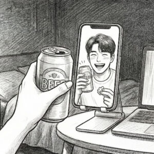 日韓カップル 遠距離 デートの新定番！Teleparty（テレパ）でソウル－東京「0m映画館」を作る方法（第6話） 12