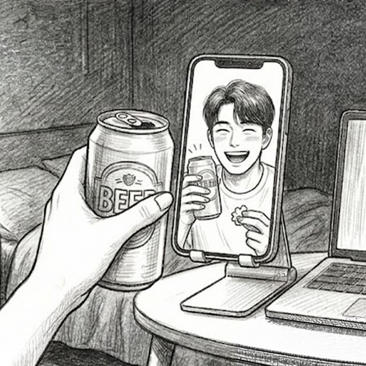 日韓カップル 遠距離 デートの新定番！Teleparty（テレパ）でソウル－東京「0m映画館」を作る方法（第6話） 17