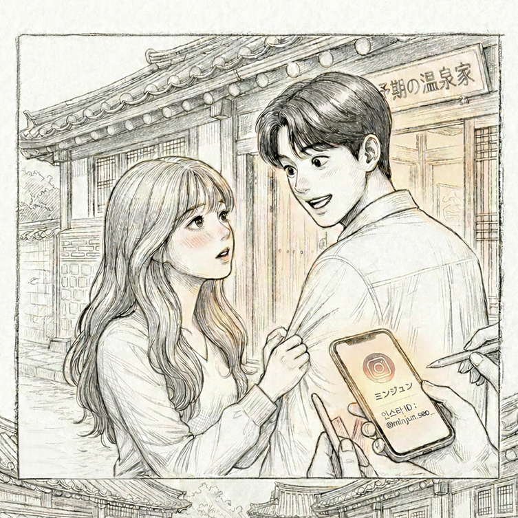 韓国旅行 出会いは突然に！益善洞(イクソンドン)の路地裏で始まった運命の恋（第7話）