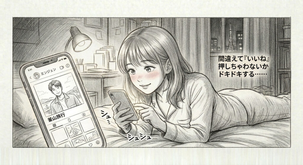 【日韓カップル】遠距離恋愛 連絡、友達でも恋人でもない「あの頃」さらけ出した本当の自分(第9話) - 미나로그 9화 01 01일본어 1 【日韓カップル】遠距離恋愛 連絡、友達でも恋人でもない「あの頃」さらけ出した本当の自分(第9話) 9