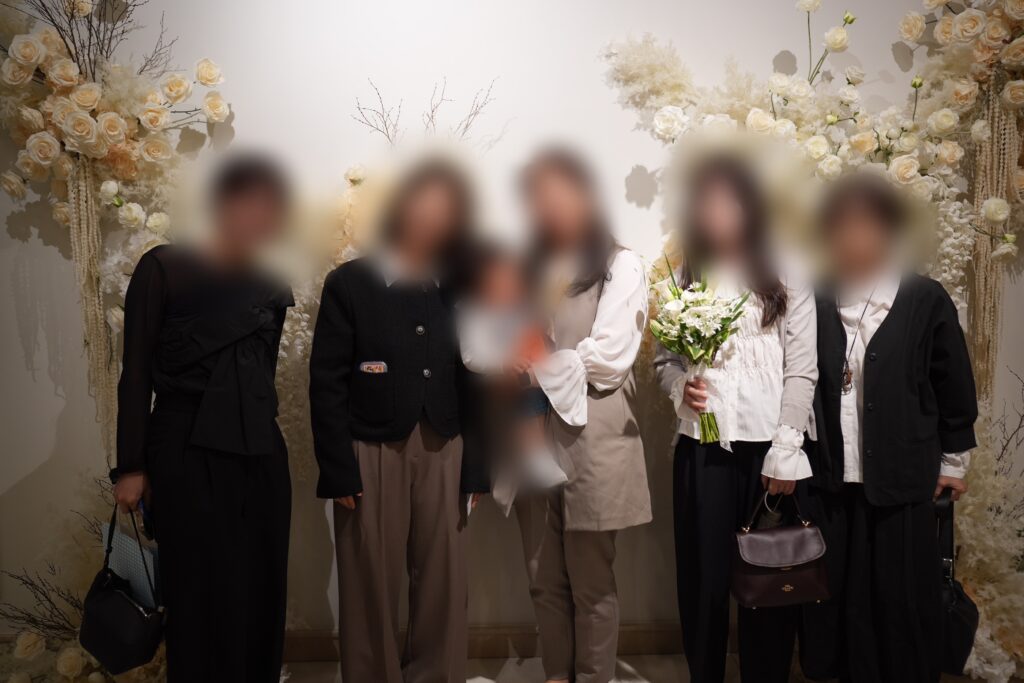 韓国の結婚式で驚いたこと5選! - 友達 韓国の結婚式で驚いたこと5選! 13