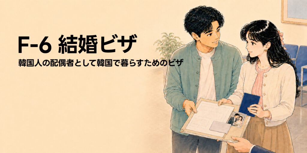 韓国結婚ビザ F-6 ROUTE - F 6비자 韓国結婚ビザ F-6 ROUTE