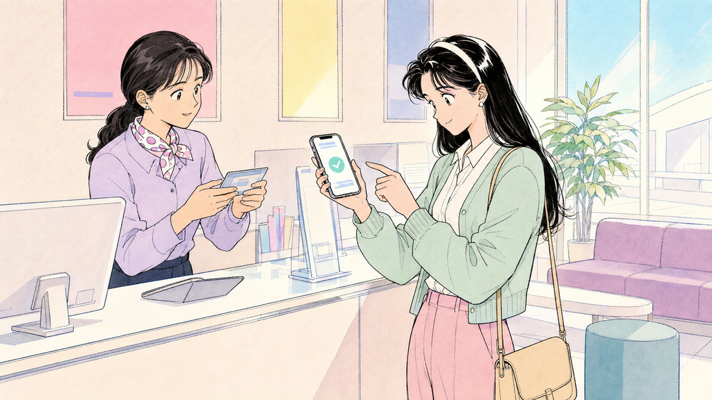 韓国で外国人が携帯契約|本人認証・銀行口座までの準備方法 MISSION 12 - image 33 韓国の通信ショップで本人名義の携帯回線を開通する場面